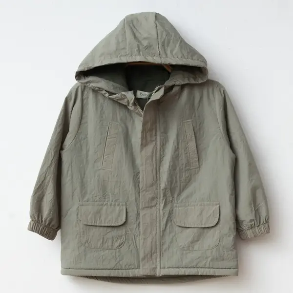 Bebolly Yağmurluk Kapaklı Cep Yeşil