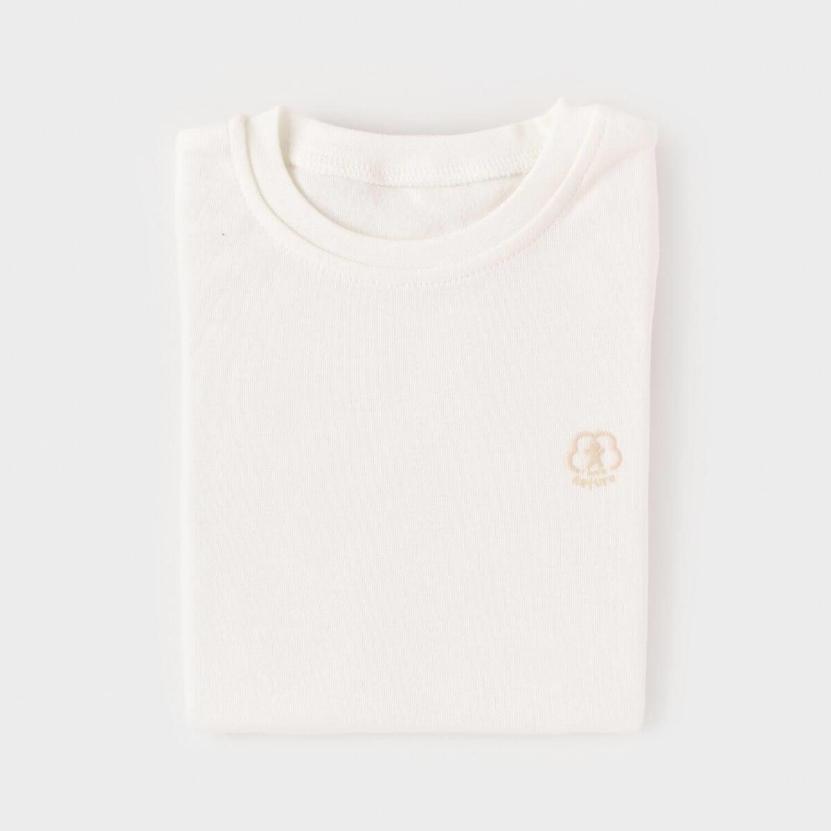 Bibaby Organik Sweatshirt Little Basic Ekru