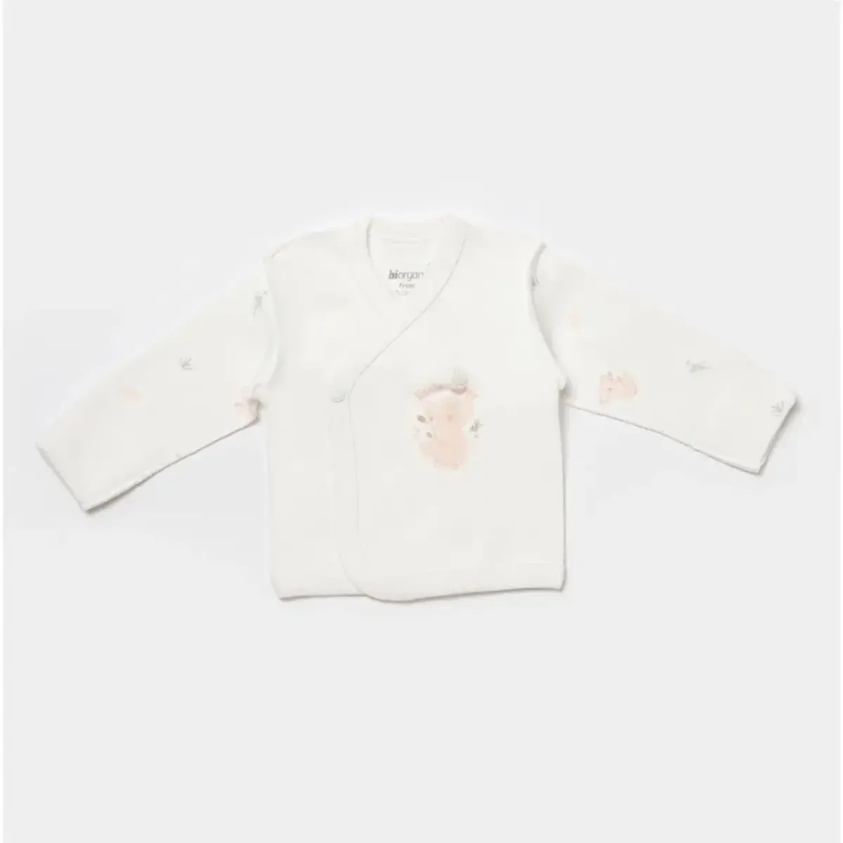 Bibaby Organik Hastane Çıkışı 4lü  Koala Jungle Prematüre Pembe