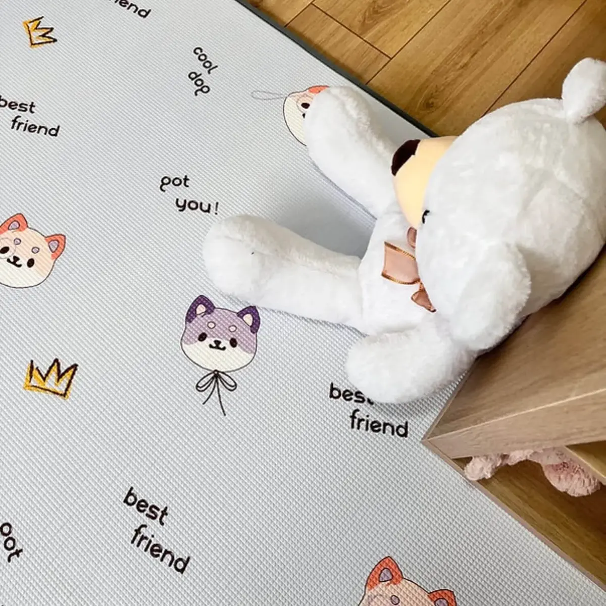 Coolmats Sevimli Kotik-Tırmanışçı Dostlar Oyun Halısı 140x200x1