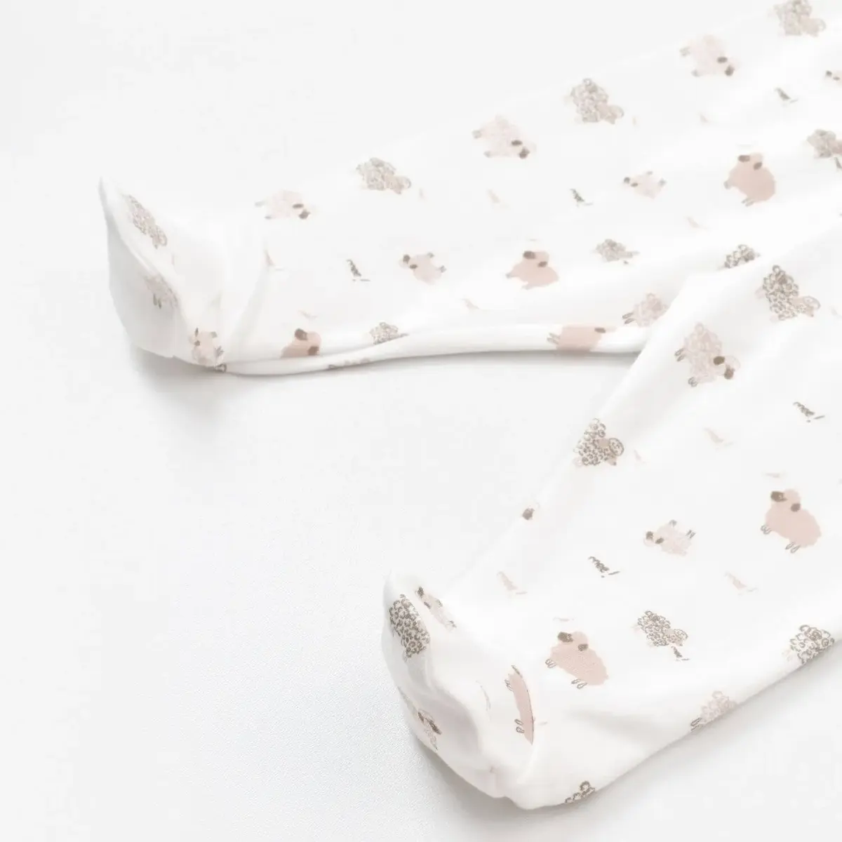 Bibaby Organik Zıbın Takımı 3lü Curly Sheep Bej