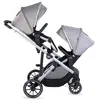 Kraft Dual İkiz Bebek Arabası Light Grey