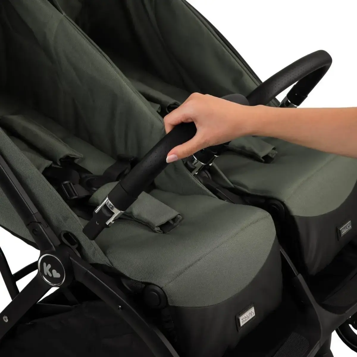 Kraft Duplo İkiz Bebek Arabası Green