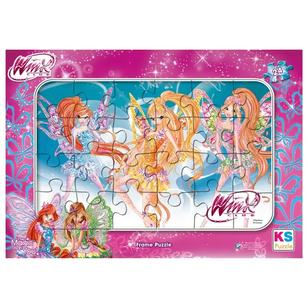 Winx Frame Puzzle 24 Parça