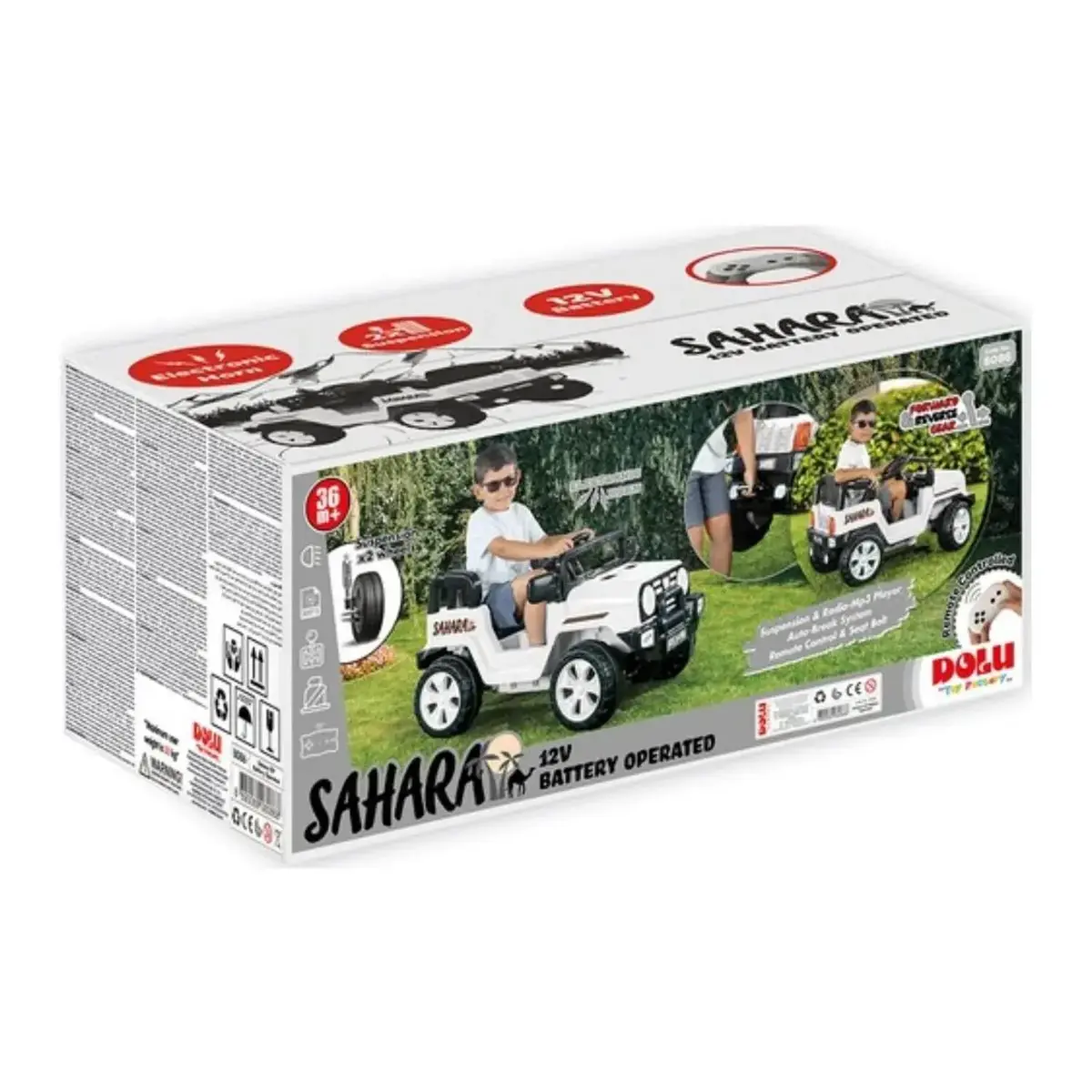 Dolu Sahara Akülü Araba Uzaktan Kumandalı 12 Volt