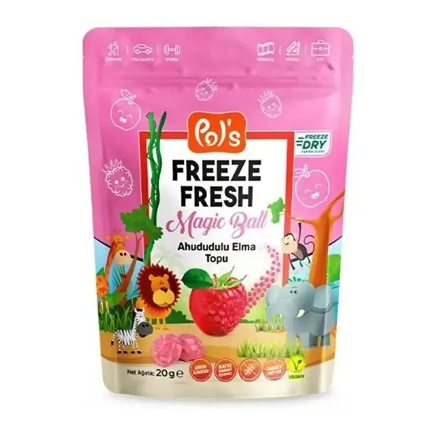 Pol's Freeze Fresh Ahududu Elma Topu 20 gr