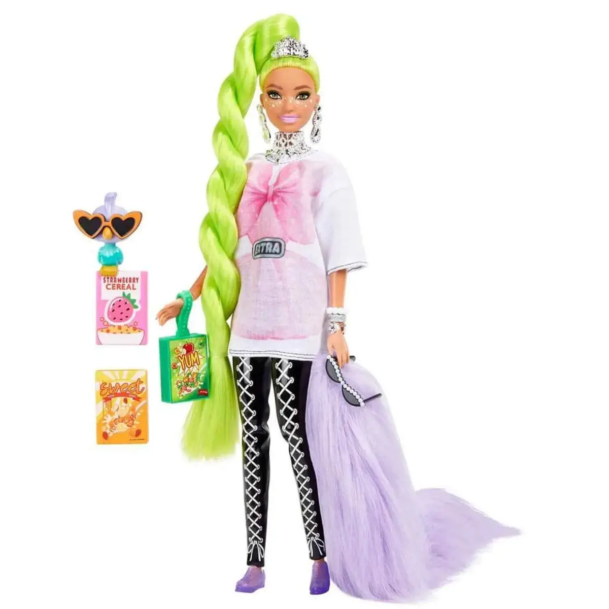 Barbie Extra Neon Saçlı Bebek