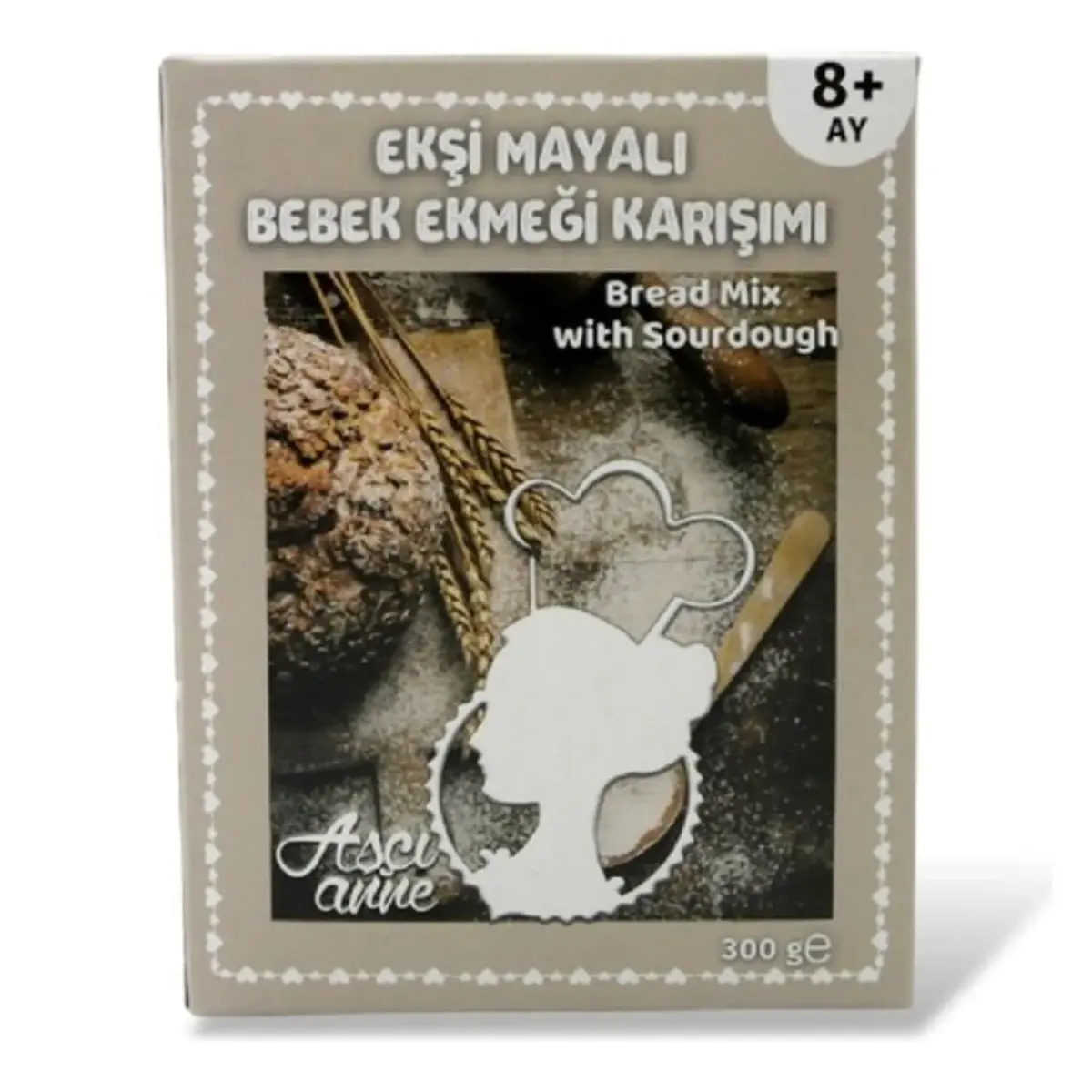 Aşçı Anne Ekşi Mayalı Bebek Ekmeği Karışımı 300gr