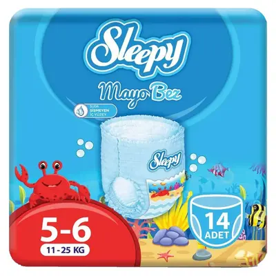 Sleepy Mayo Külot Bebek Bezi 6 Beden Large 14 Adet 11 - 25 kg