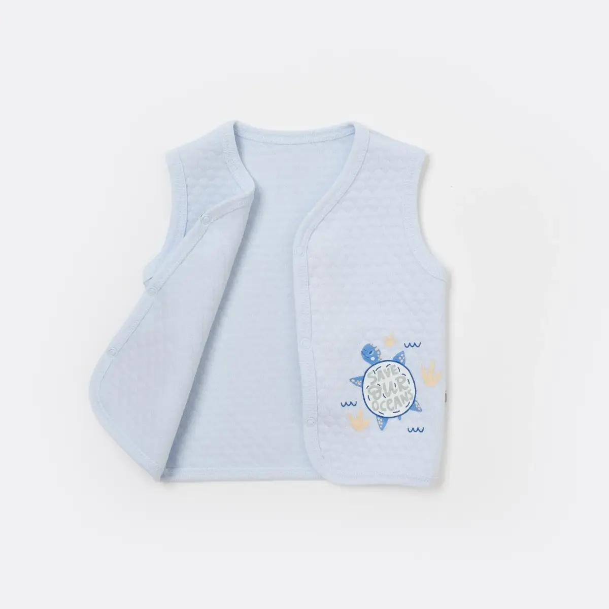 Bibaby Yelek Kapitone Oceans Mavi