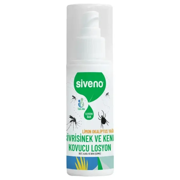 Siveno Sivrisinek ve Kene Kovucu Sprey Krem 100 ml