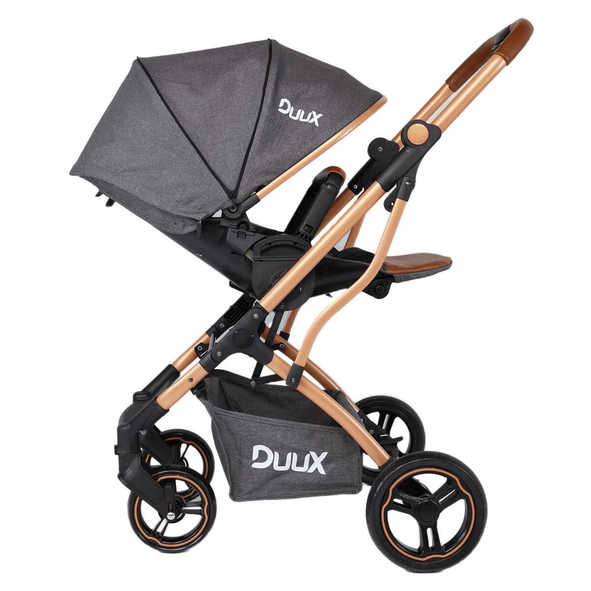 Duux One Travel Sistem Bebek Arabası Gold Antrasit