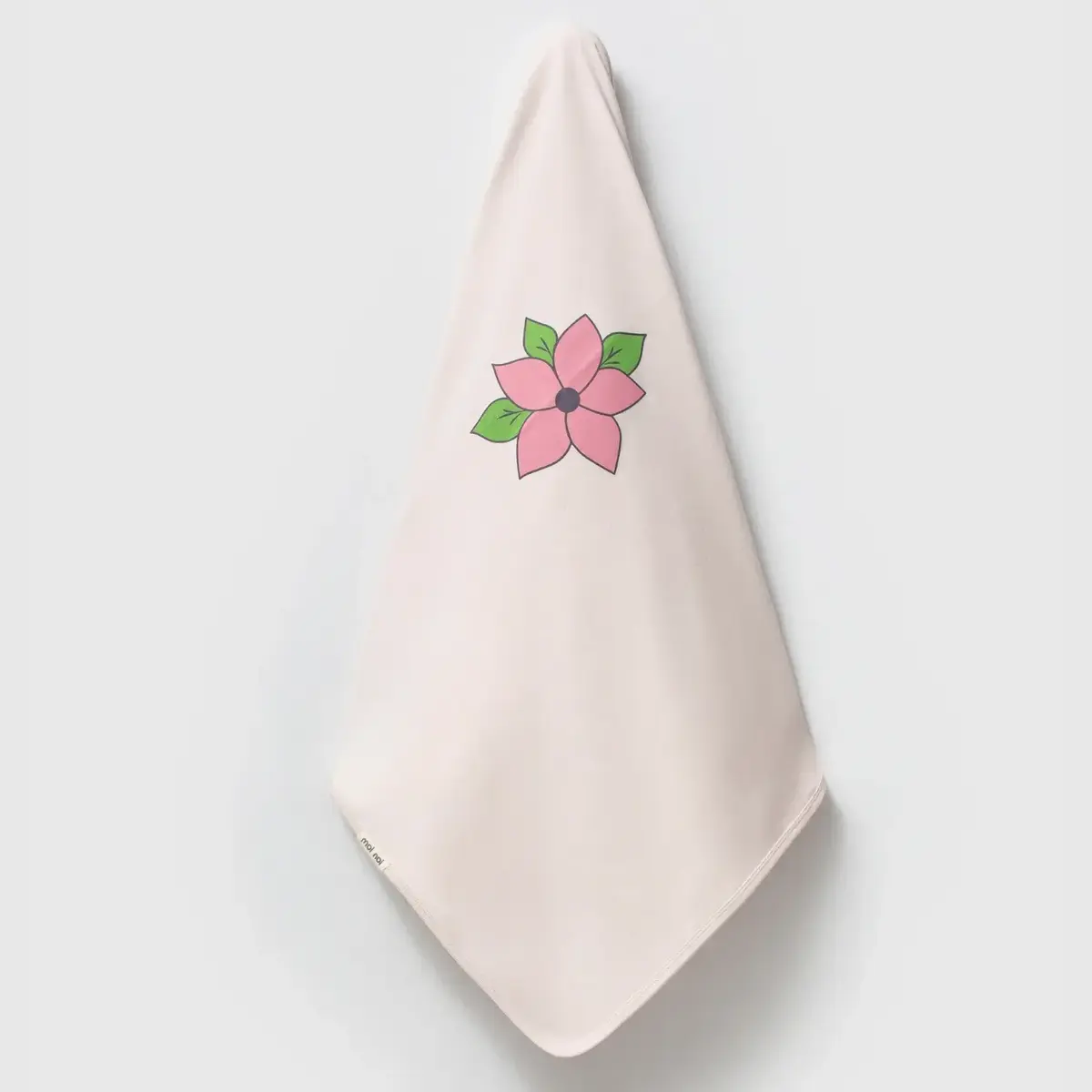 Moi Noi Battaniye Flowers Ekru