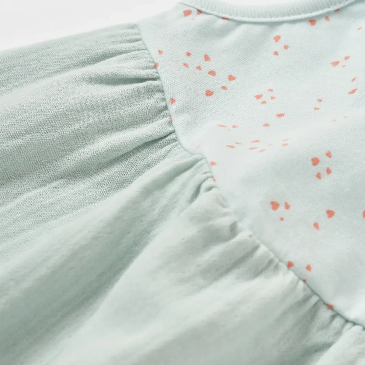 Bibaby Organik Elbise Pretty Ears Bunny Mint