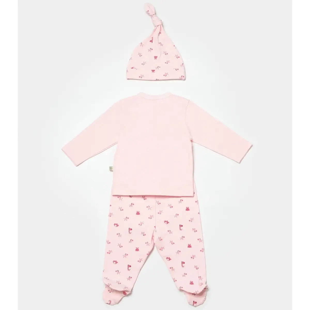 Bibaby Organik Külot 3lü Sweet Friends Pembe