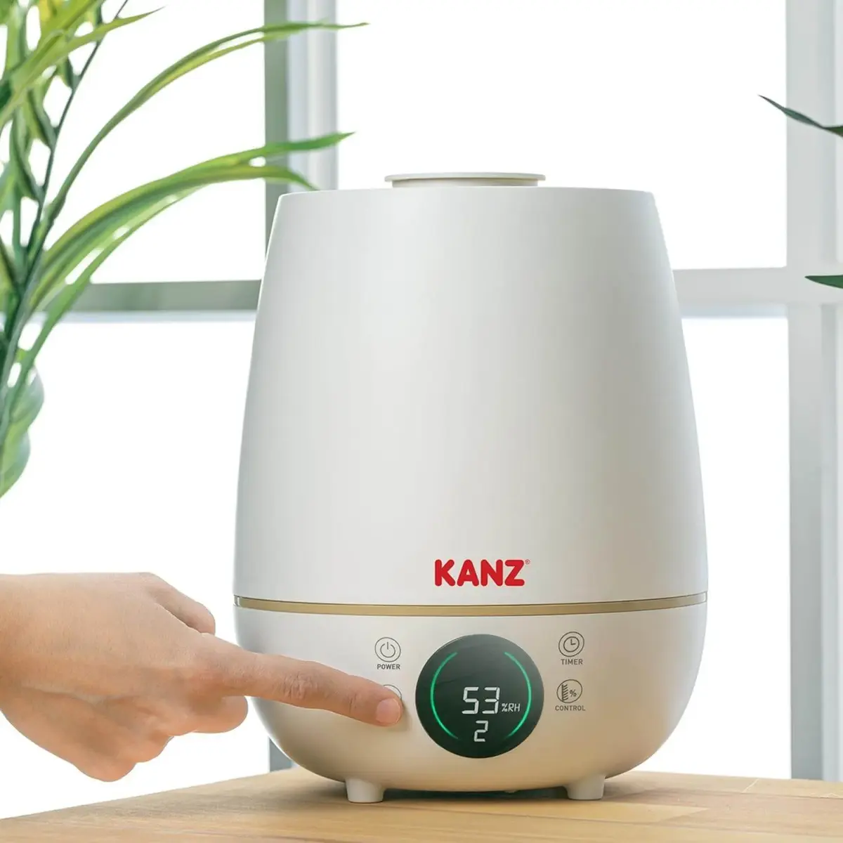 Kanz Dijital Üstten Doldurmalı Buhar Makinesi