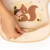 Sevi Bebe Cırtlı Muşamba Önlük Sincap