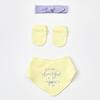 Bibaby Hastane Çıkışı 5li Organik Love You Yellow