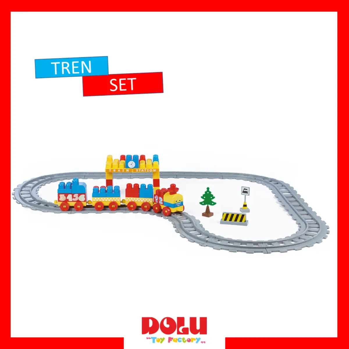 Tren Set 58 Parça