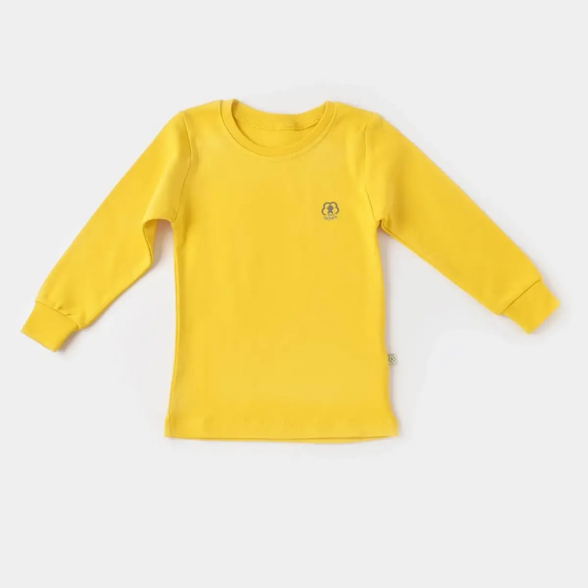 Bibaby Organik Sweatshirt Little Basic Sarı