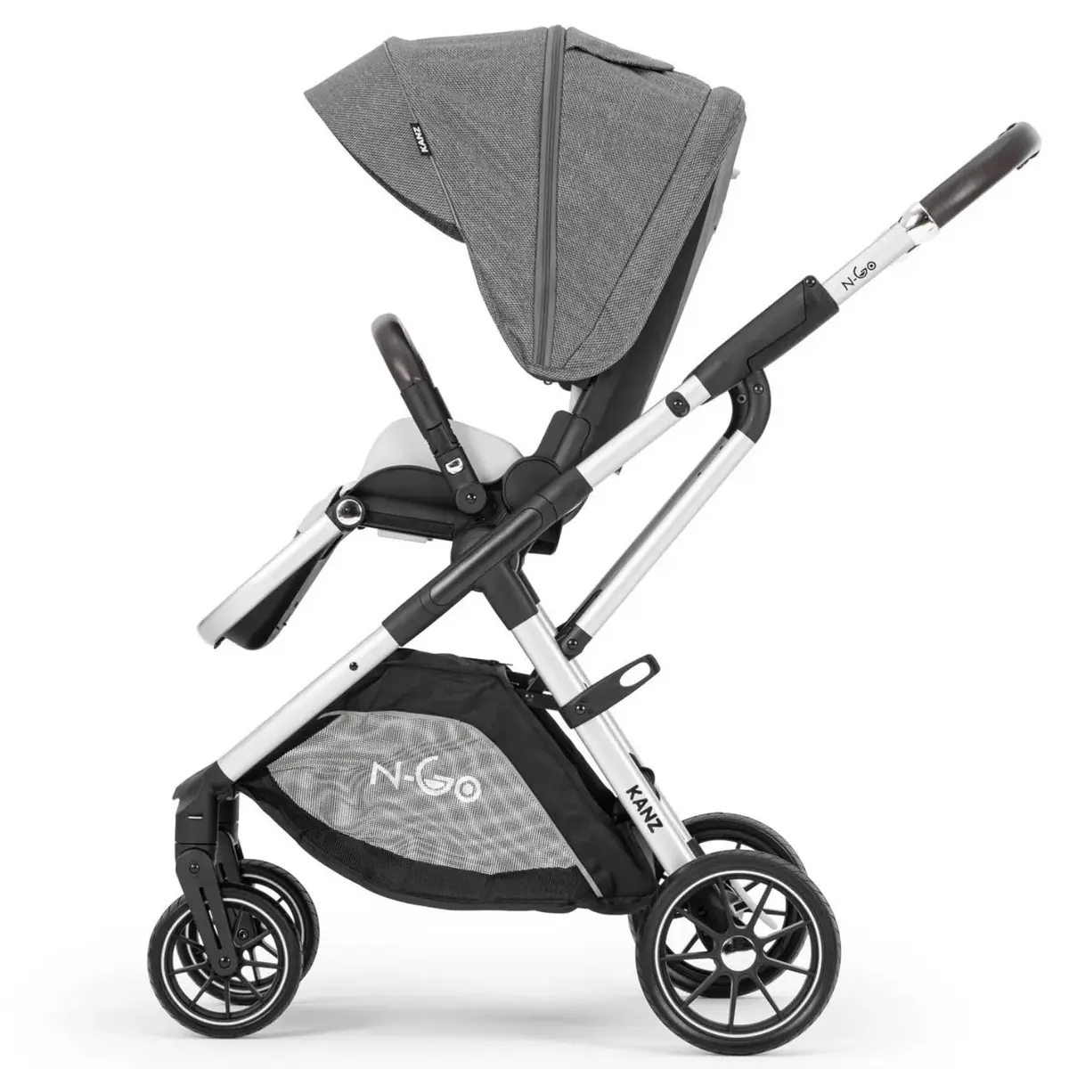 Kanz N-Go Travel Sistem Bebek Arabası Gri