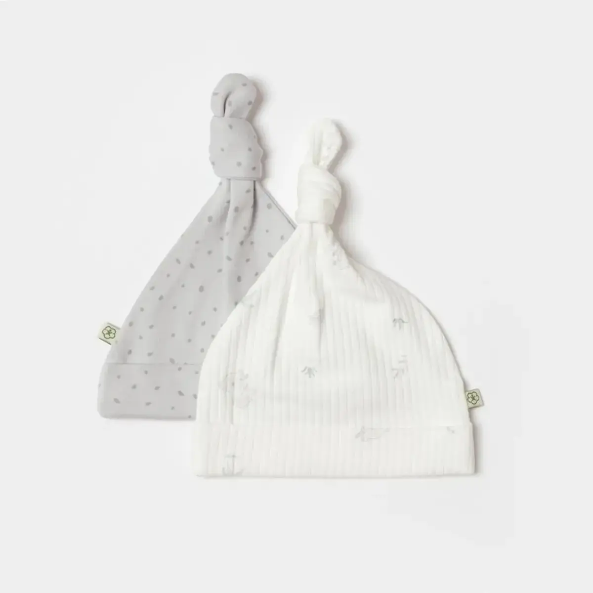 Bibaby Organik Şapka 2li Koala Jungle Gri Bibaby Organik Şapka 2li Koala Jungle Gri