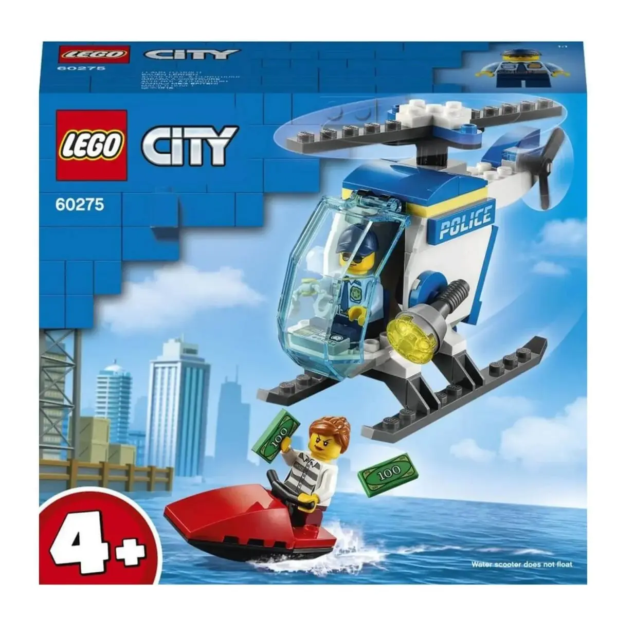 LEGO City Polis Helikopteri Yapım Seti 60275