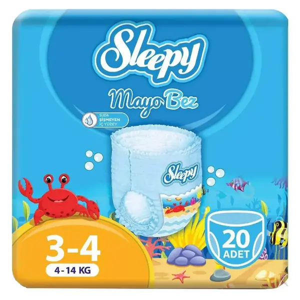 Sleepy Mayo Külot Bebek Bezi 4 Beden Maxi 4 - 14 kg 20li