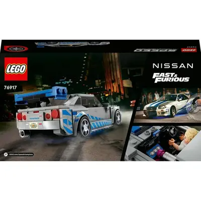 LEGO Speed Champions Daha Hızlı Daha Öfkeli Nissan Skyline GT-R (R34) 76917