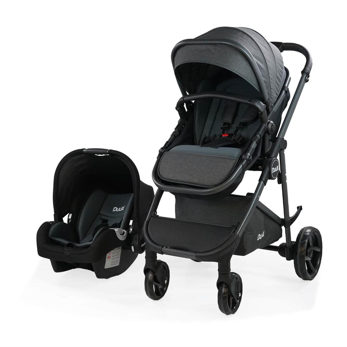 Duux Hill Travel Sistem Bebek Arabası Siyah Duux Hill Travel Sistem Bebek Arabası Siyah