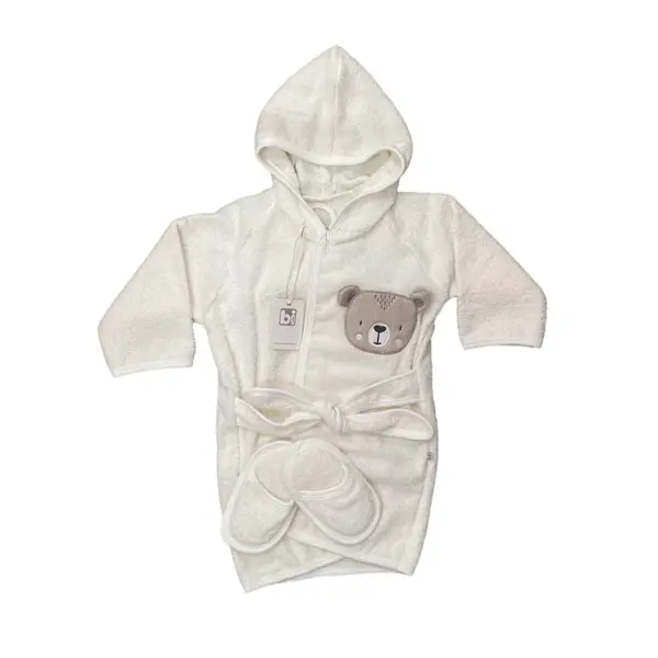 Bibaby Bornoz Ayı Bej