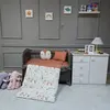 Yuar Baby Oyun Parkı 5 Parça Uyku Seti Somon Tavşan