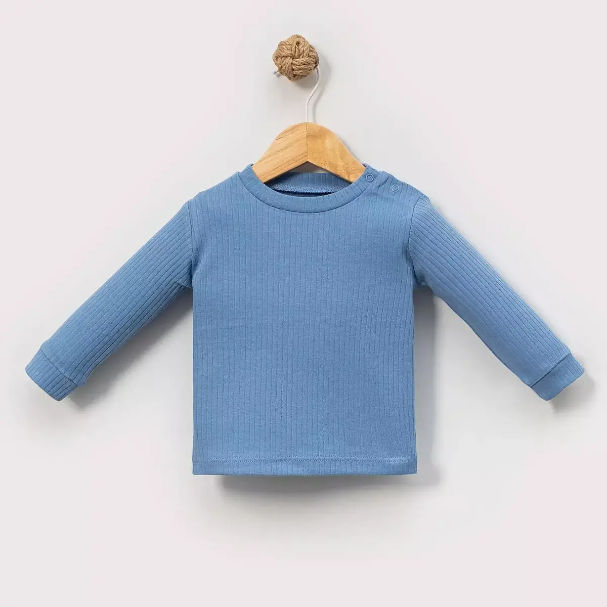 Angeltouch Sweatshirt Raporlu İndigo