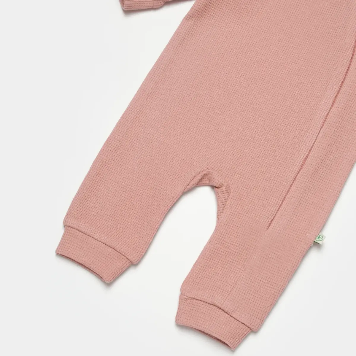 Bibaby Organik Tulum Waffle Baby Pembe