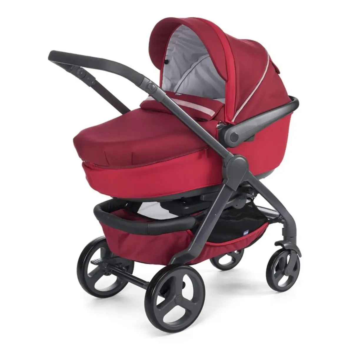 Chicco Trio StyleGo Travel Sistem Bebek Arabası Red Passion