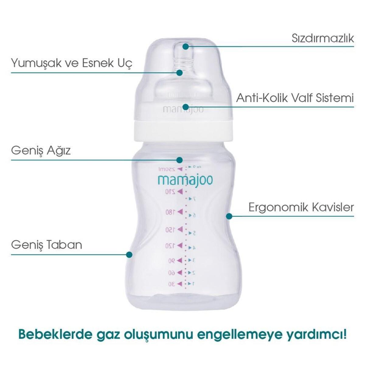 Mamajoo Silver PP Biberon 50 ml