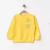 Bebolly Sweatshirt Claw Some Sarı