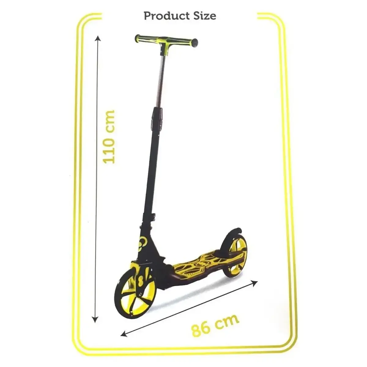 Cool Wheels 2 Tekerlekli Scooter 12+ Neon