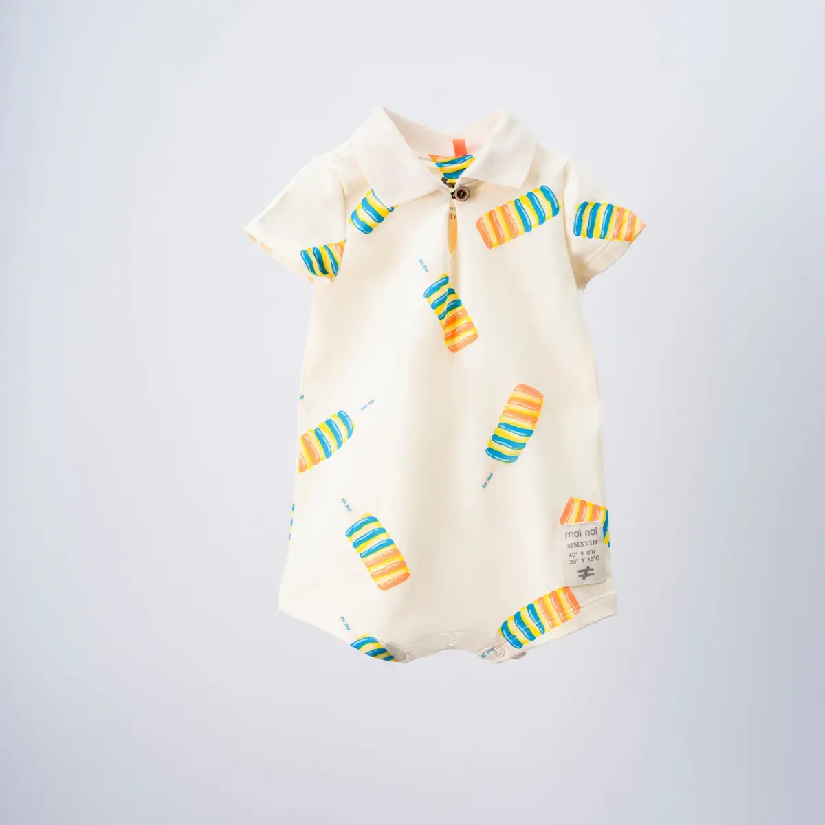 Moi Noi Tulum Yakalı Bej - Ice Cream Moi Noi Tulum Yakalı Bej - Ice Cream