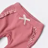 Bibaby Organik Pantolon Patiksiz Little Love Rose Dry