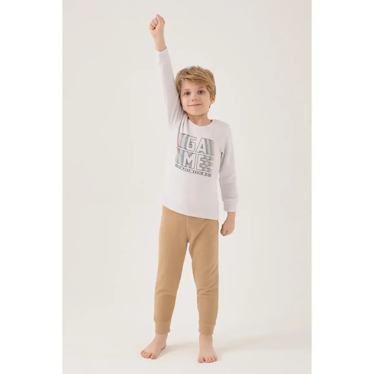 RolyPoly Pijama Takımı Vizon