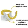 Babyjem Yandan Açılır Bebek Banyo&Mama Oturağı Sarı