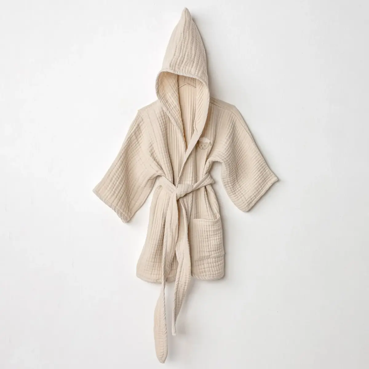 Andy Wawa Bornoz Müslin Baby Home Bej Andy Wawa Bornoz Müslin Baby Home Bej