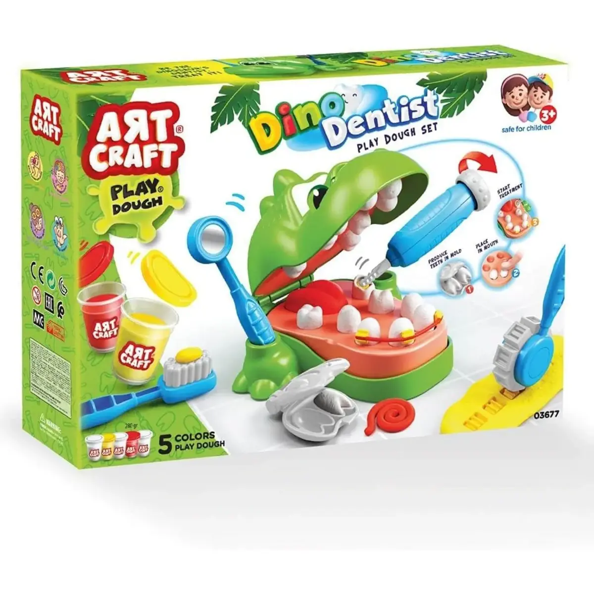 Dede Dino Dişçi Hamur Set