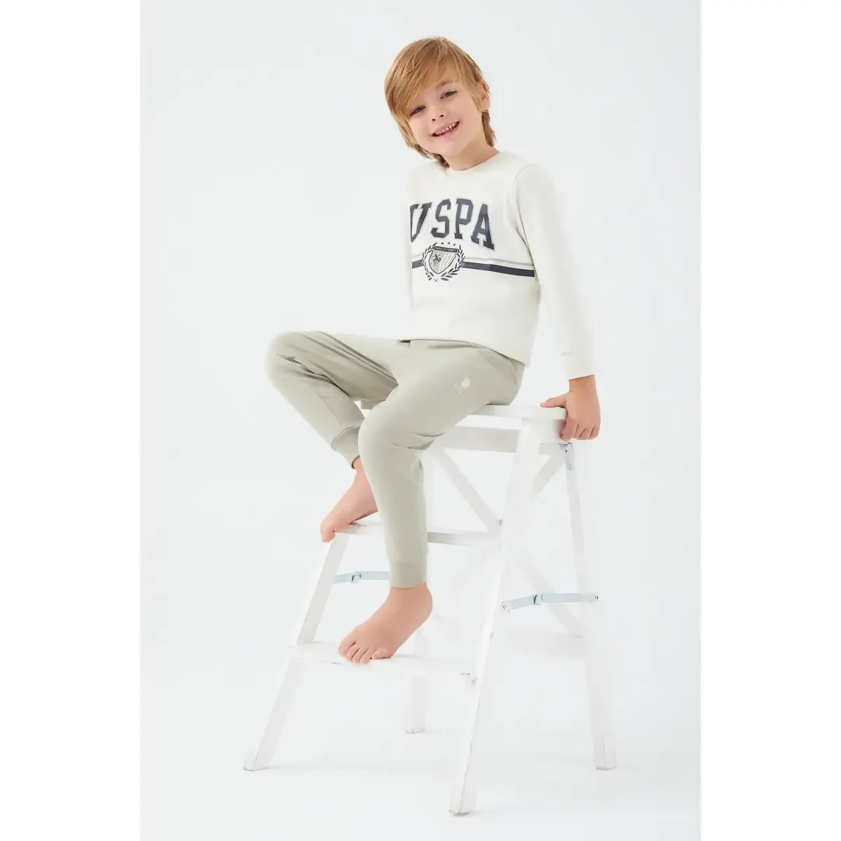 U.S. Polo Pijama Takımı Kemik