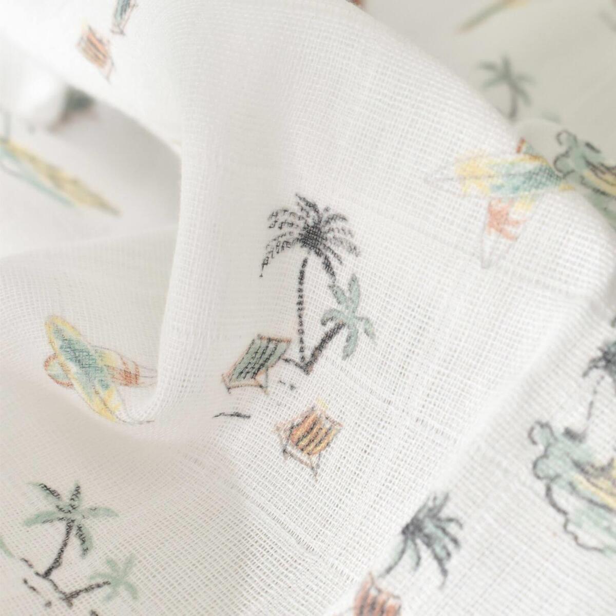 Bibaby Müslin Battaniye Palm Ekru