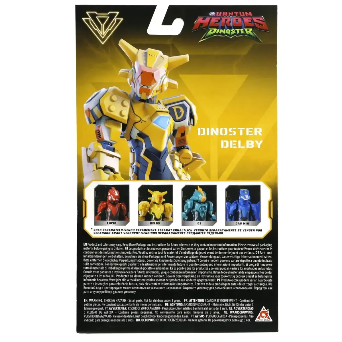 Transformer Dinoster Delby 16 Cm