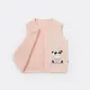Bibaby Yelek Kapitone Live Pandas Pembe