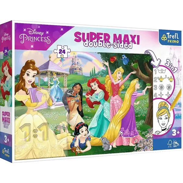 Trefl 24 Parça Puzzle Süper Maxi Princess 