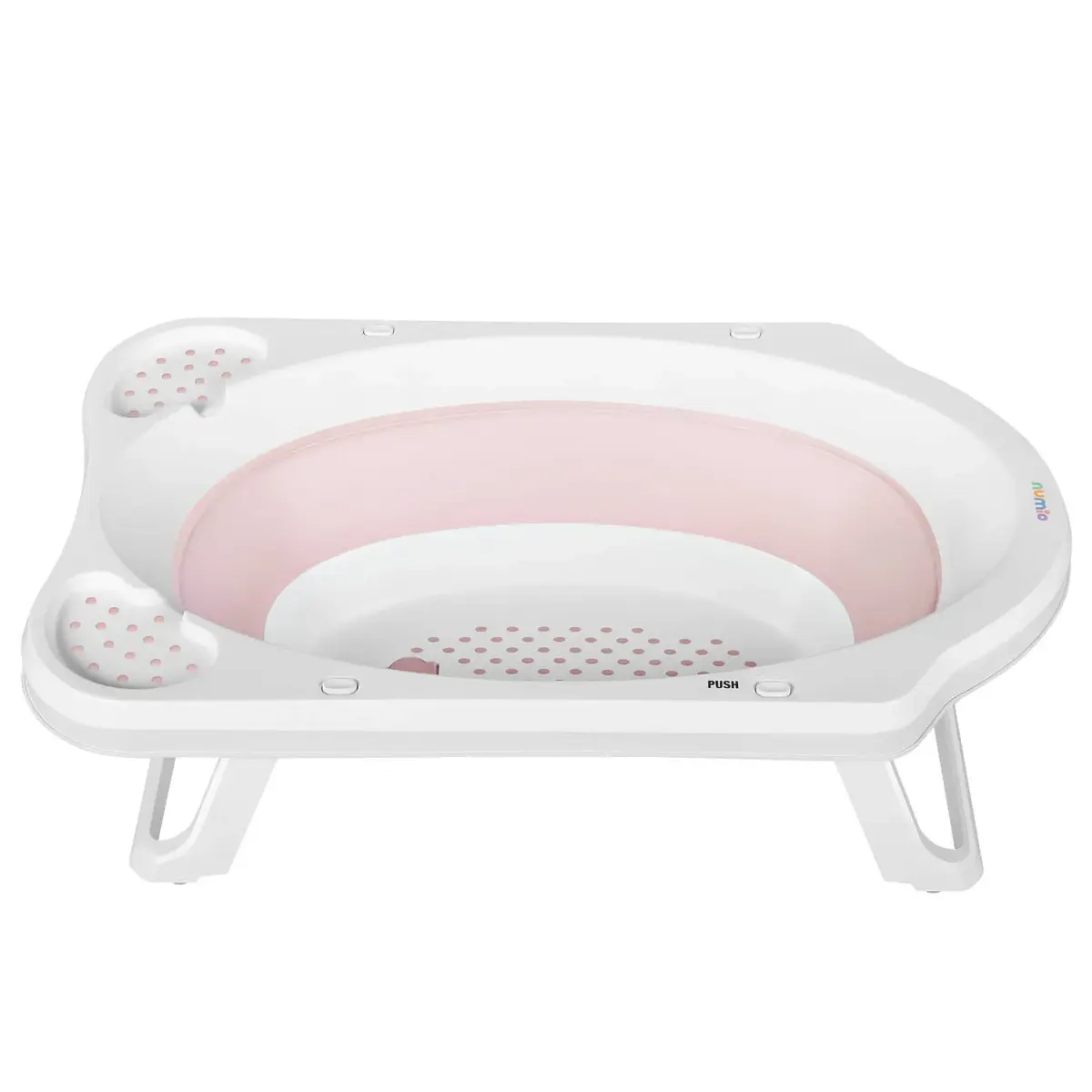 Numio Katlanabilir Bebek Banyo Seti 5li Pembe